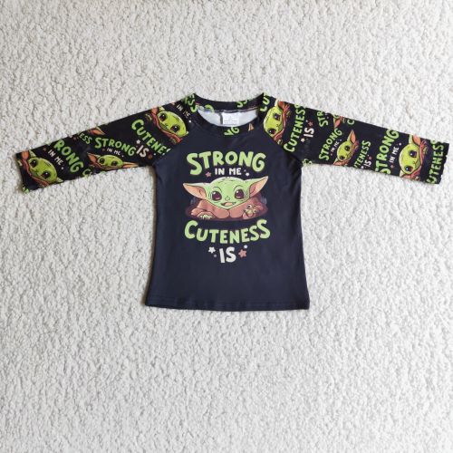 6 A18-3  boys cartoon long sleeve shirt
