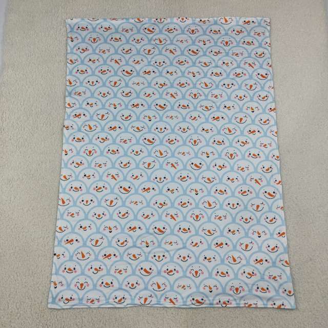 BL0264 Halloween bat plaid print baby blanket