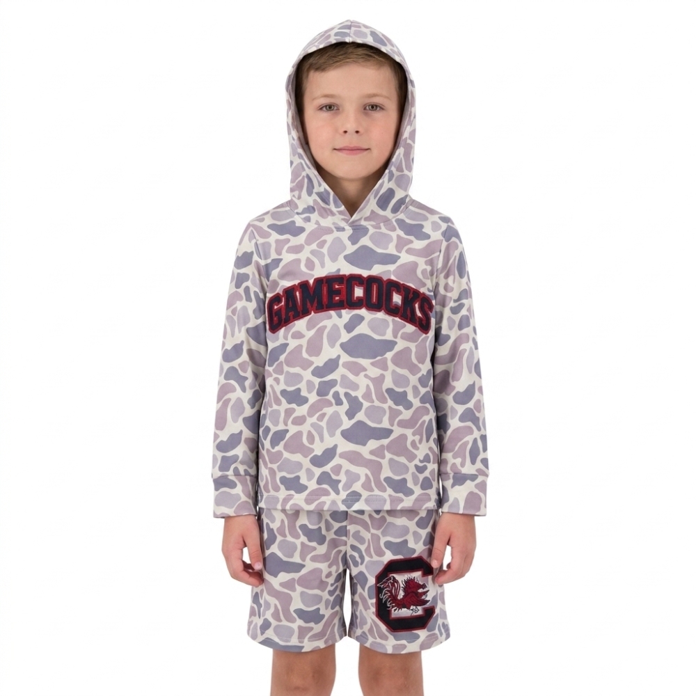 BLS0044 Baby BOYs long sleeve Team A hoodie Top Short school Team Clothes Sets