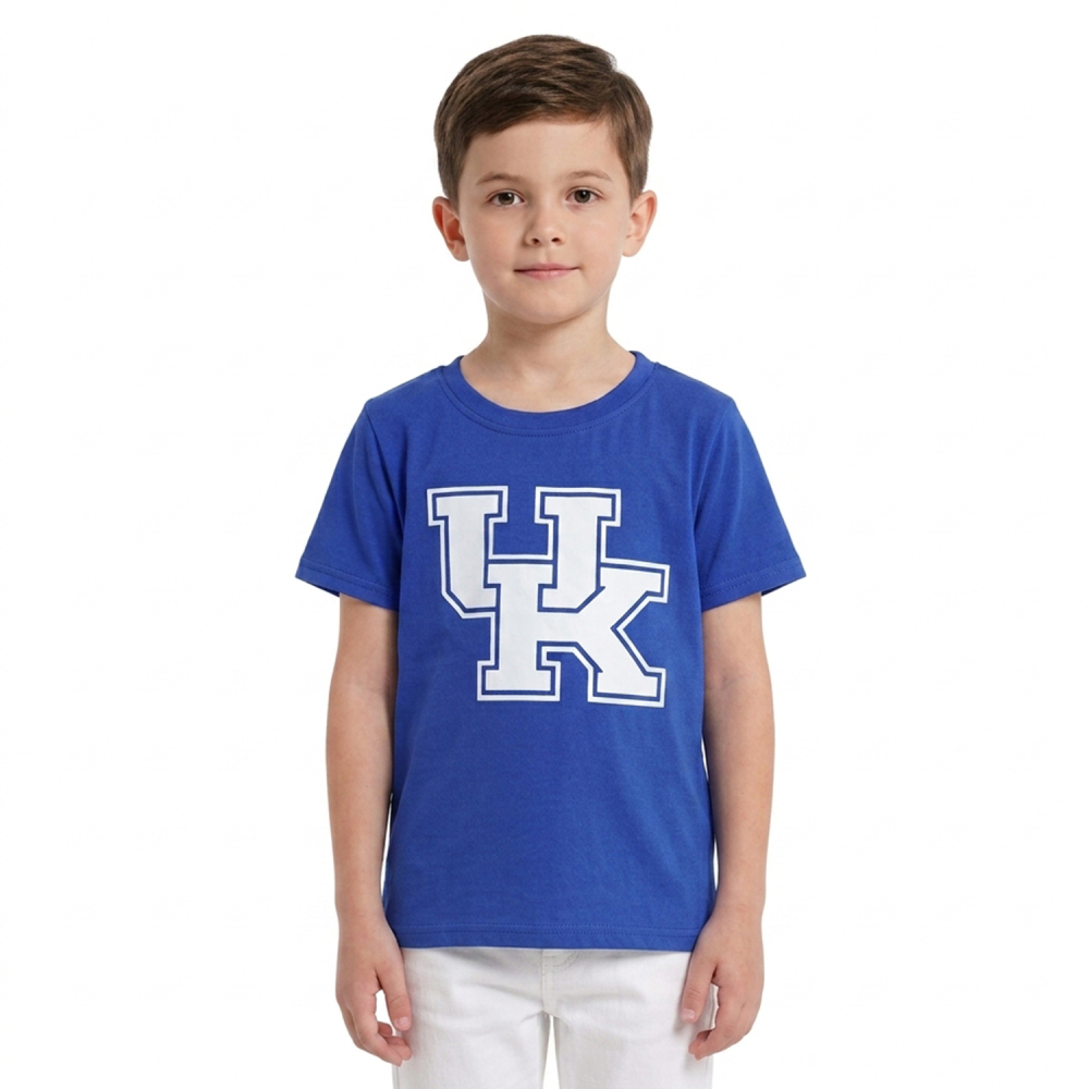 BT1882  RTS UK vinyl print short sleeve boy t-shirt