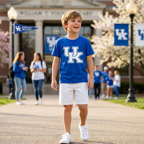BT1882  RTS UK vinyl print short sleeve boy t-shirt