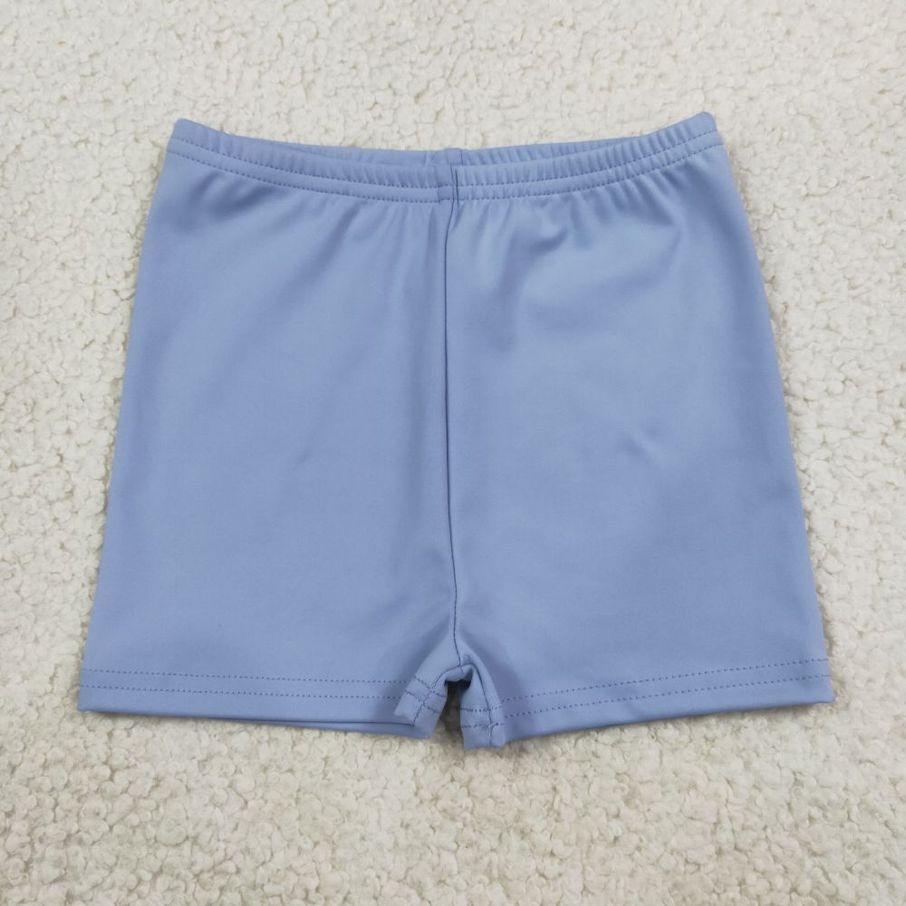SS0831 RTS Blue solid print boy summer shorts