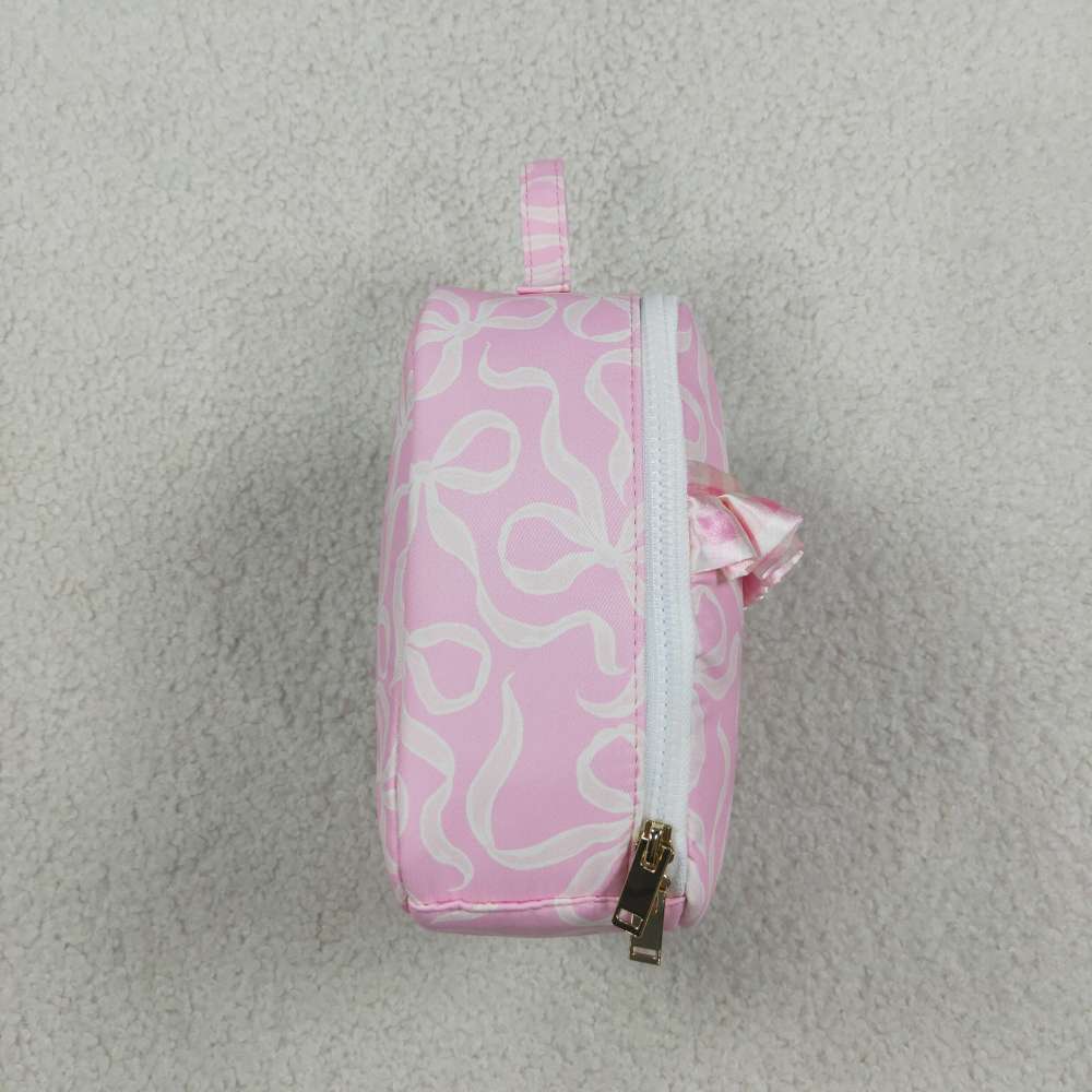 BA0393 CAMO Green bows zipper lunch box