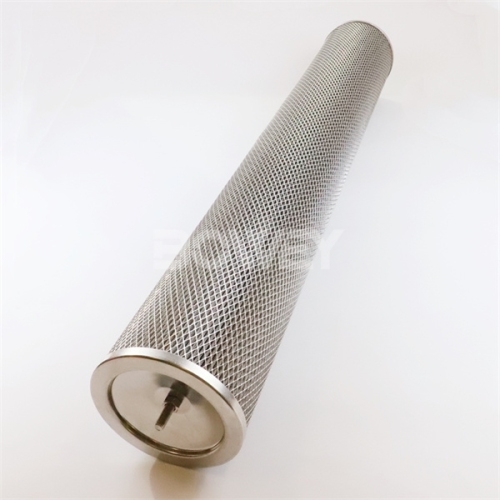 OTE-V-1800-SS40-V Bowey replaces Indufil 40 micron stainless steel filter element