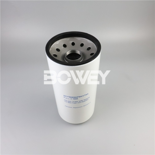 HC7500SKP8HYT04 HC7500SKS8HYT04 Bowey replaces PALL hydraulic rotary filter element