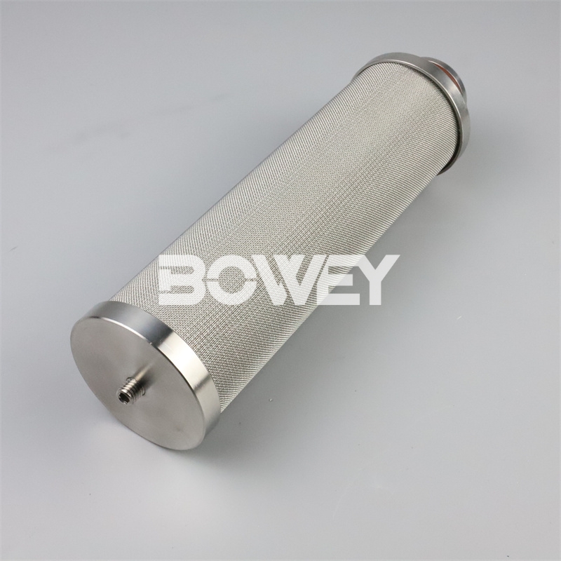 INR-S-125-H-SS-UPG-F Bowey replaces Indufil hydraulic sintered filter element