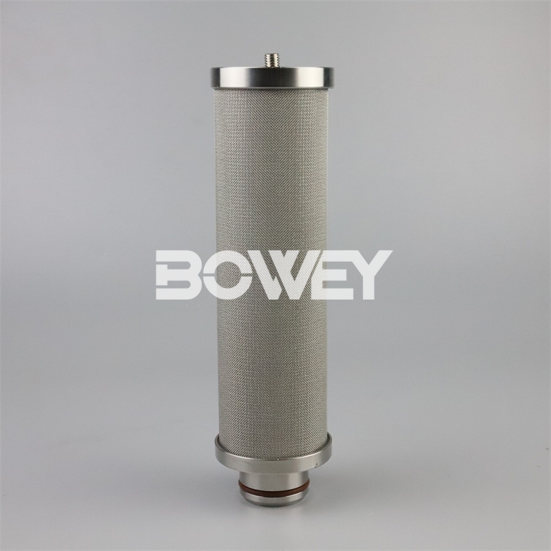 INR-S-125-H-SS-UPG-F Bowey Replaces Indufil Hydraulic Sintered Filter Element