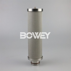 INR-S-125-H-SS-UPG-F Bowey replaces Indufil hydraulic filter cartridge sintered filter cartridge