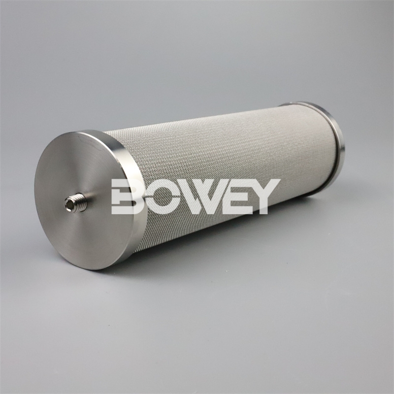 INR-S-125-H-SS-UPG-F Bowey replaces Indufil hydraulic sintered filter element