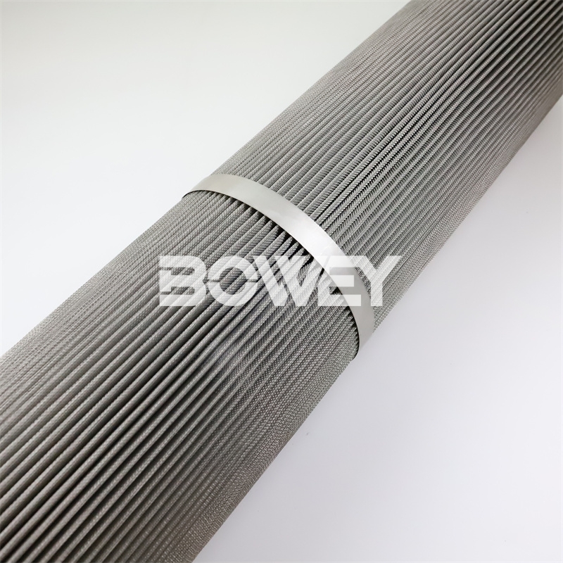 1.0120G25-A00-0-P Bowey replaces EPE stainless steel mesh filter element