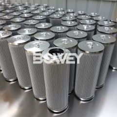 114x308mm Bowey stainless steel folding melt filter element for fully filtered ammonia chemical industry