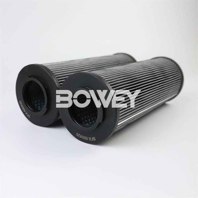 SFX-500X20 Bowey replaces Leemin hydraulic oil return filter element