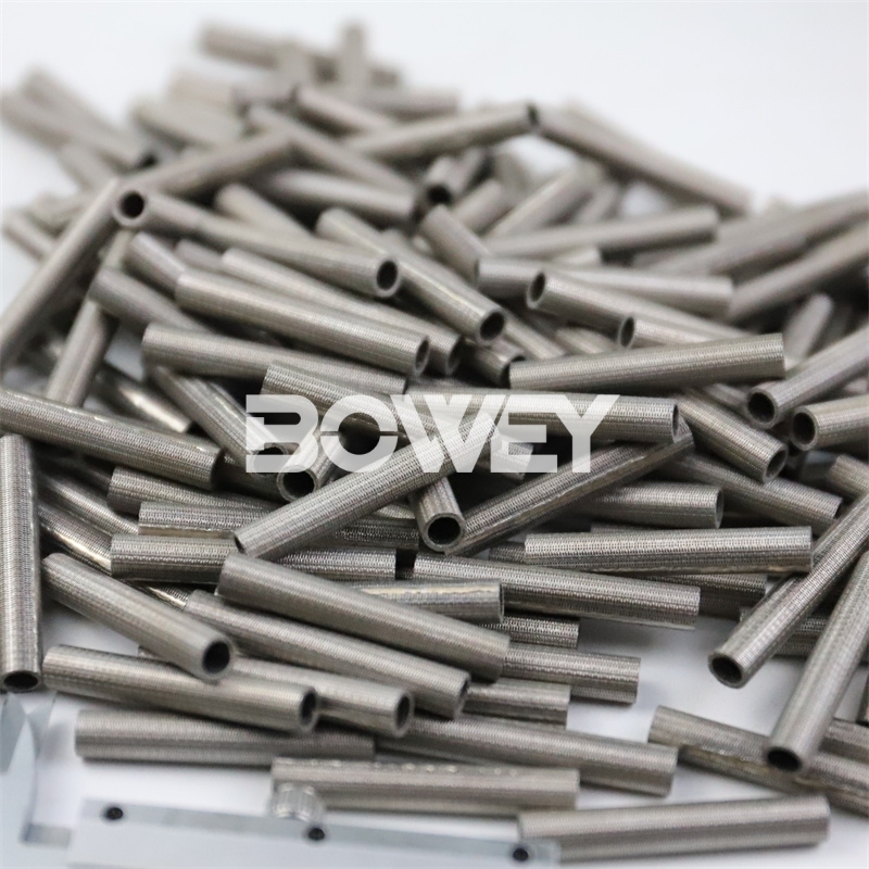 OEM Bowey customized servo valve sintering pipe filter pipe