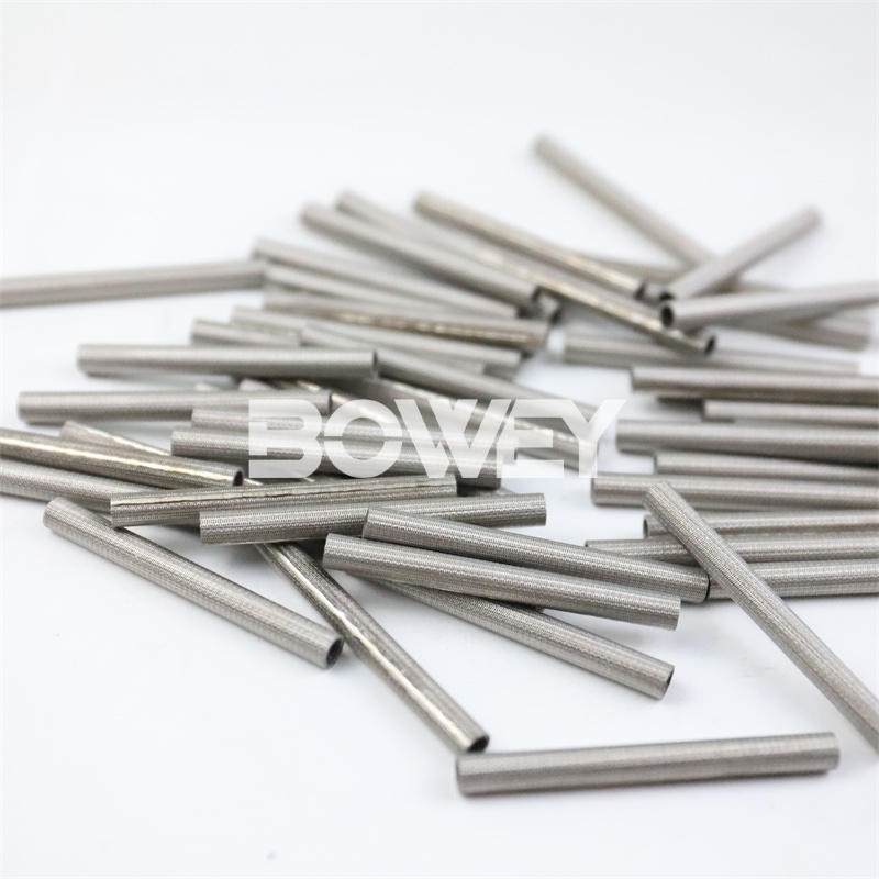 OEM Bowey customized servo valve sintering pipe filter pipe