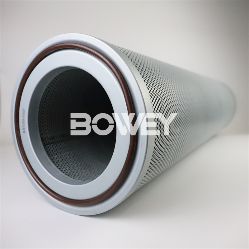 KR1360-006P Bowey replaces Keltec natural gas oil separation filter element