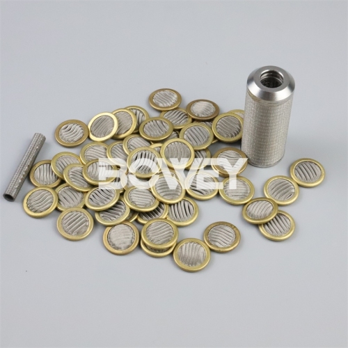 A67999 G761-3033B Bowey replaces Moog servo valve oil screen button filter