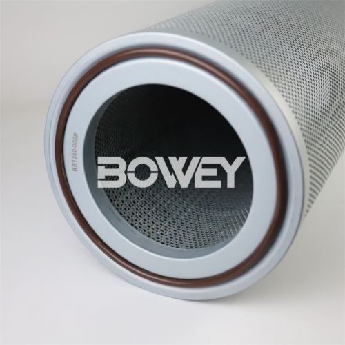 KR1360-006P Bowey replaces Keltec natural gas oil separation filter element