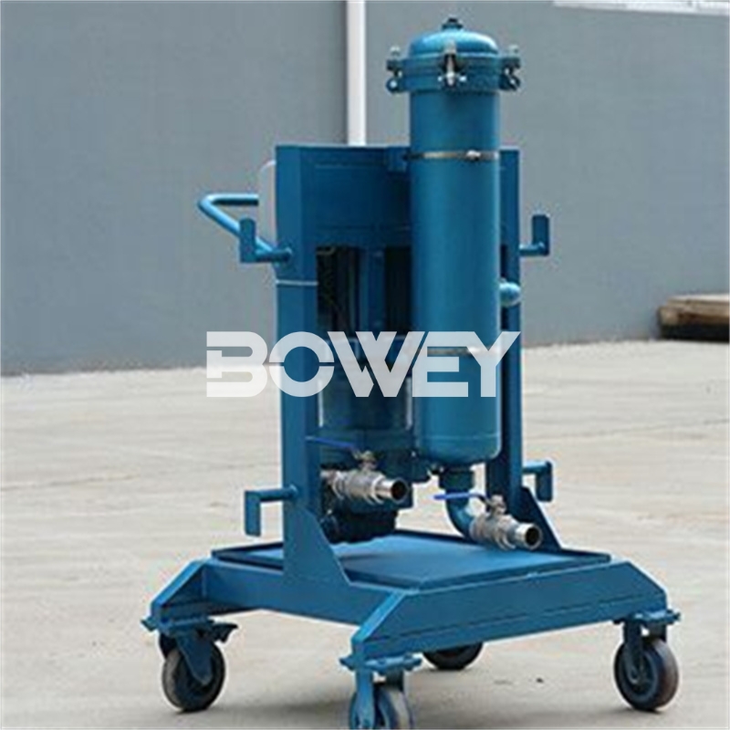 Bowey high-solids content filter carts