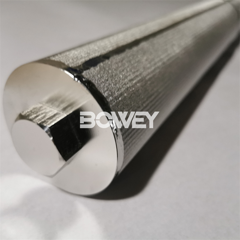 65x1078mm Bowey replaces Sinopec stainless steel sintered filter element