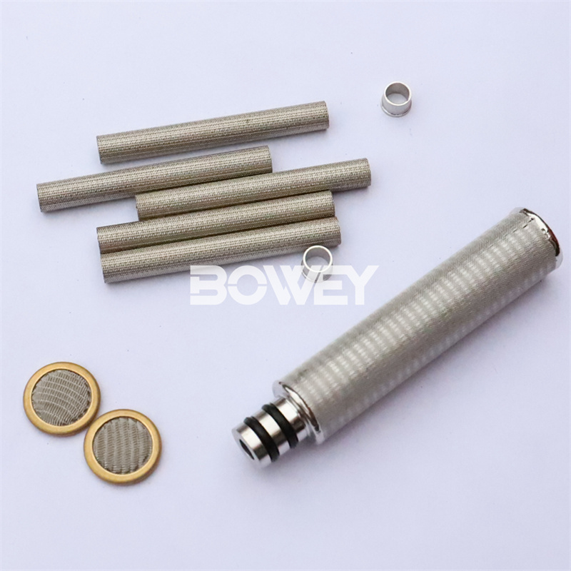 4WS2E.10-4X5XV FI & R961001950 Bowey Replaces Rexroth Servo Valve Filter Element