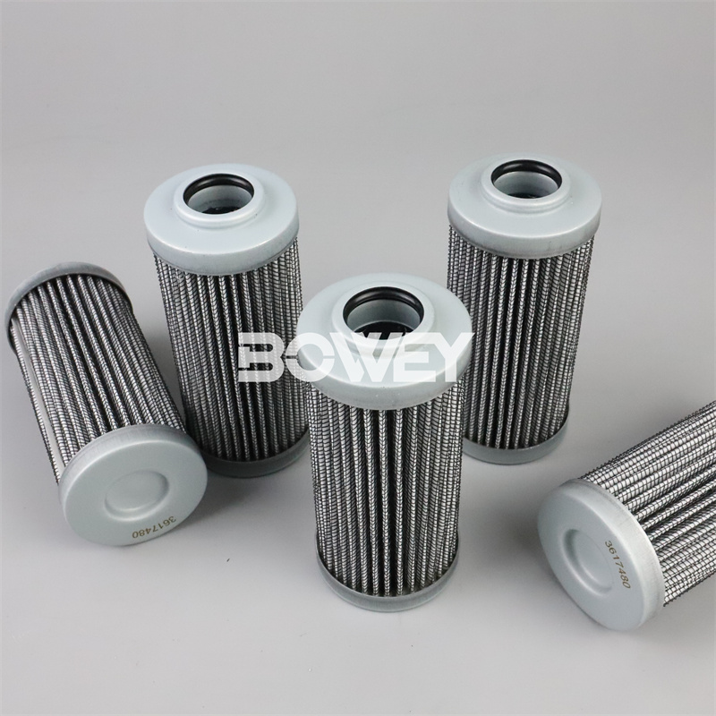 3617480 Bowey replaces CAT hydraulic oil filter element