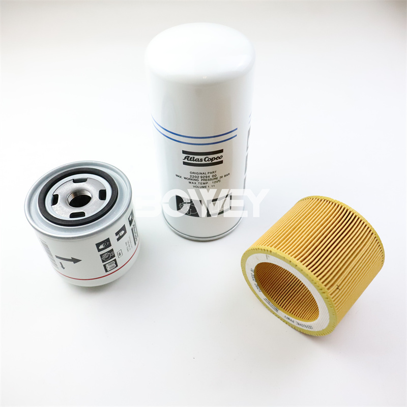 2118342 2118345 Bowey replaces Gardner Denver air compressor oil filter element