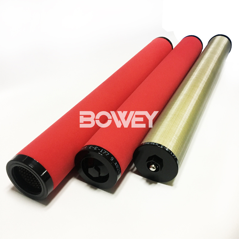 1202625503 Bowey replaces Atlas Copco air compressor precision air filter element