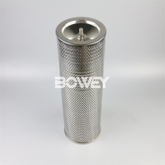 INR-S-00700-API-PF10-B MER-S-00710-BAS-SS40-V Bowey replaces Indufil stainless steel hydraulic oil filter element