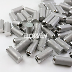 SS-12-32-01T SS-12-32-10T 316 Bowey stainless steel sintered mesh filter element sintered tube