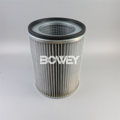 D-59033500 Bowey replaces Hyun dai Everdigm black polyester air filter element