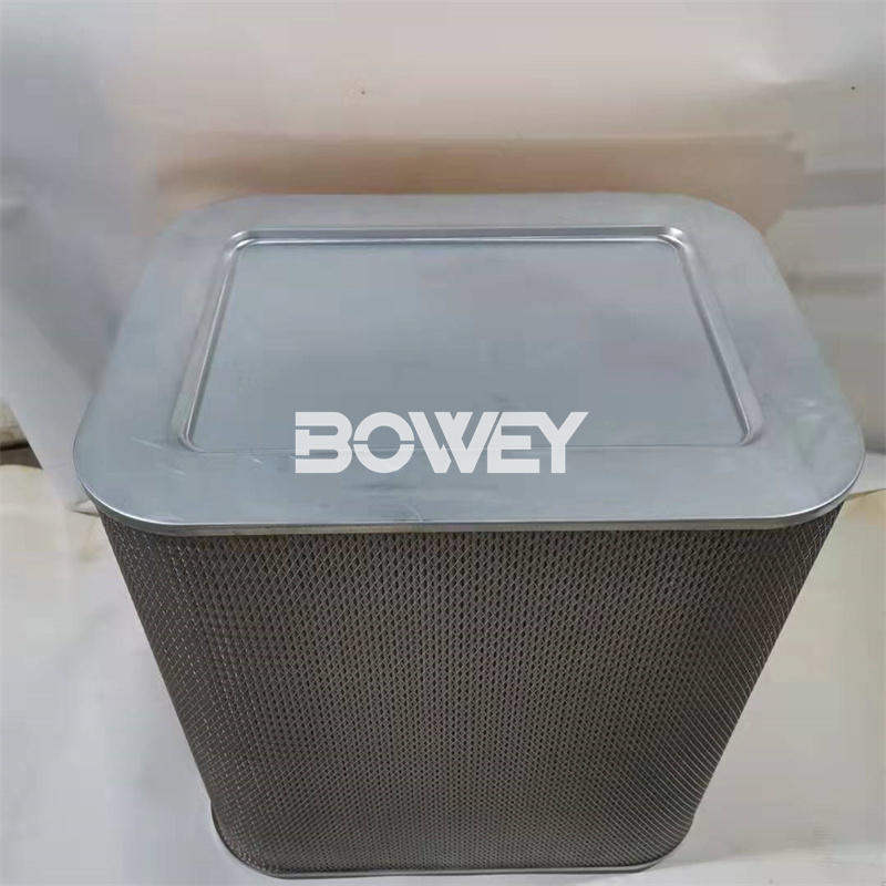 P031596 Bowey replaces Donaldson square dust filter cartridge for equipment WSO25