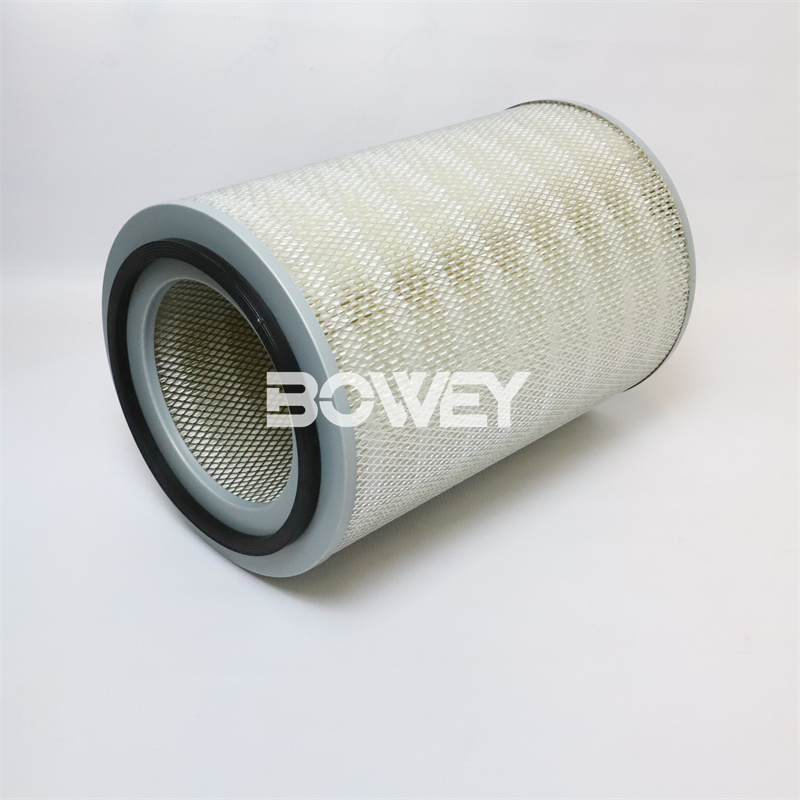 D-59033500 Bowey replaces Hyun dai Everdigm black polyester air filter element