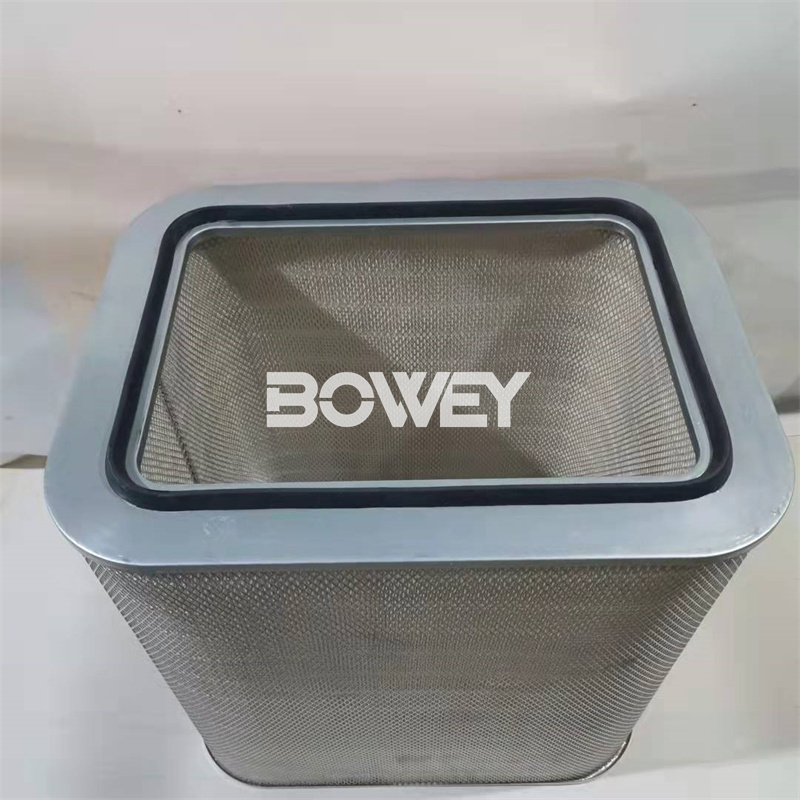 P031596 Bowey replaces Donaldson square dust filter cartridge for equipment WSO25