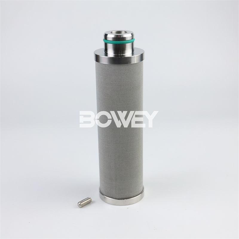 INR-S-0125-H-SS010-V Bowey replaces Indufil Hydraulic oil filter element