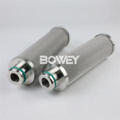 INR-S-0125-H-SS010-V Bowey replaces Indufil Hydraulic oil filter element