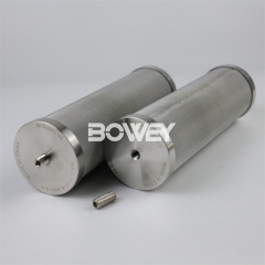 INR-S-0125-H-SS010-V Bowey replaces Indufil Hydraulic oil filter element