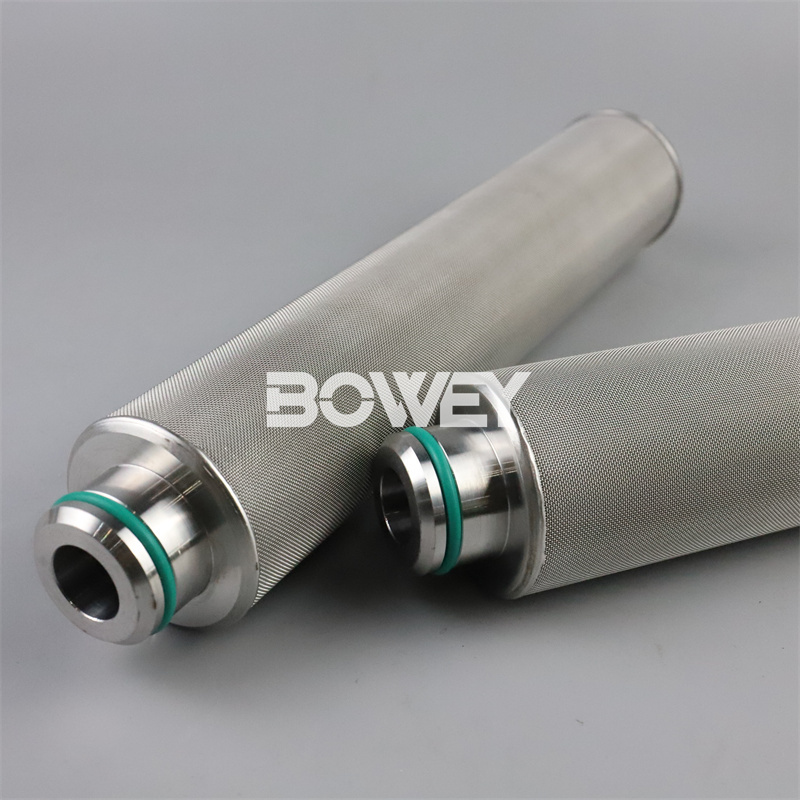 INR‐S‐0185‐ST‐SPG-AD Bowey replaces Indufil sintered welded filter element gas coalescing filter element