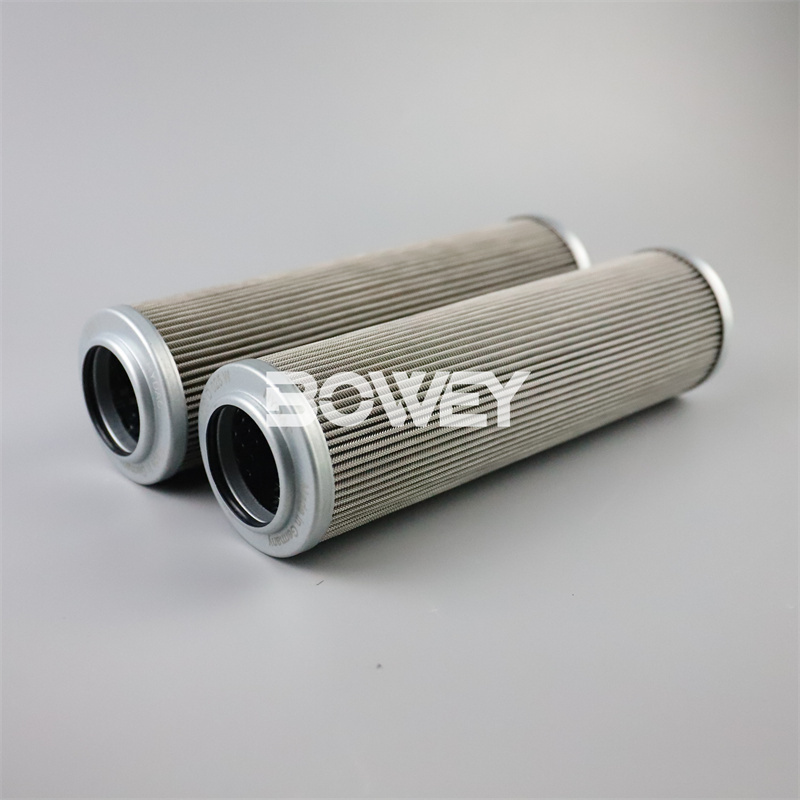 1269748 0280 D 200 W/HC Bowey replaces Hydac stainless steel mesh pleated oil filter element