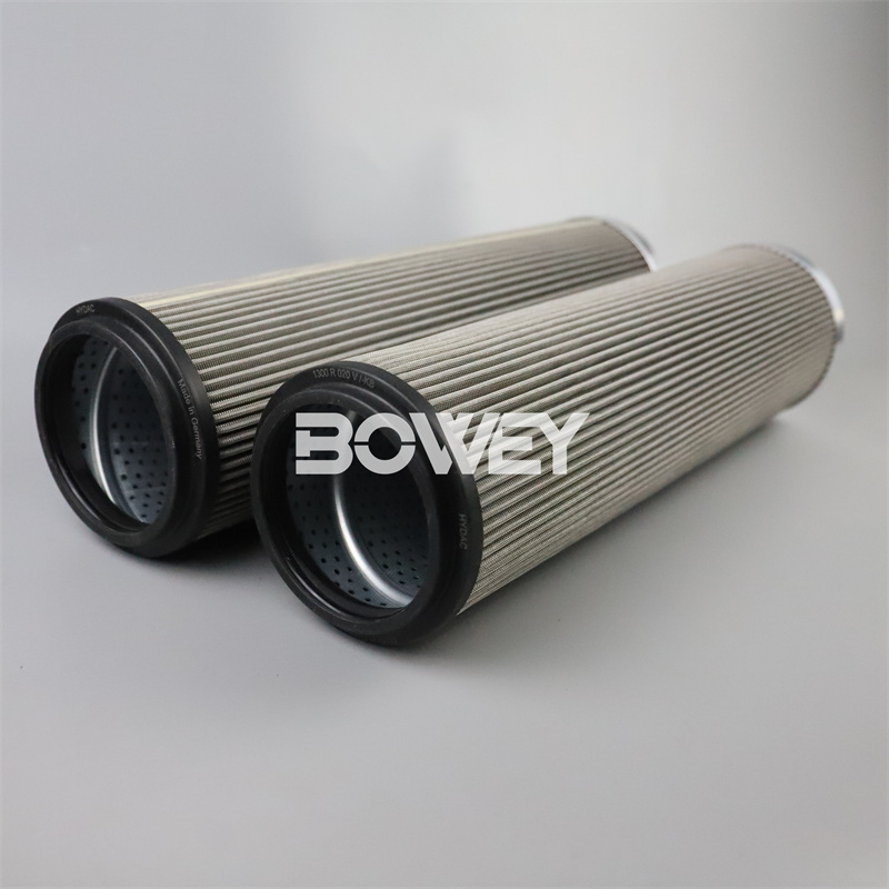 0500 R 050 W 0660 R 050 W 0850 R 050 W 0950 R 050 W Bowey replaces Hydac stainless steel mesh folding oil return filter element