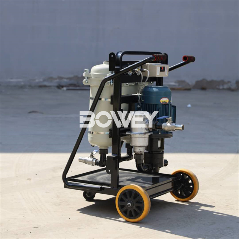 LYC-150B Bowey mobile hydraulic lubricating oil filter equipmentBowey mobile hydraulic lubricating oil filter equipment