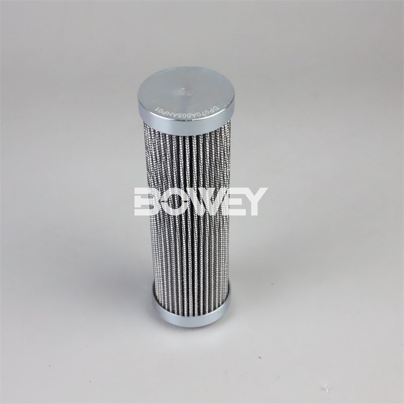 DP070A005AHP01 Bowey replaces MP Filtri hydraulic high-pressure oil filter element