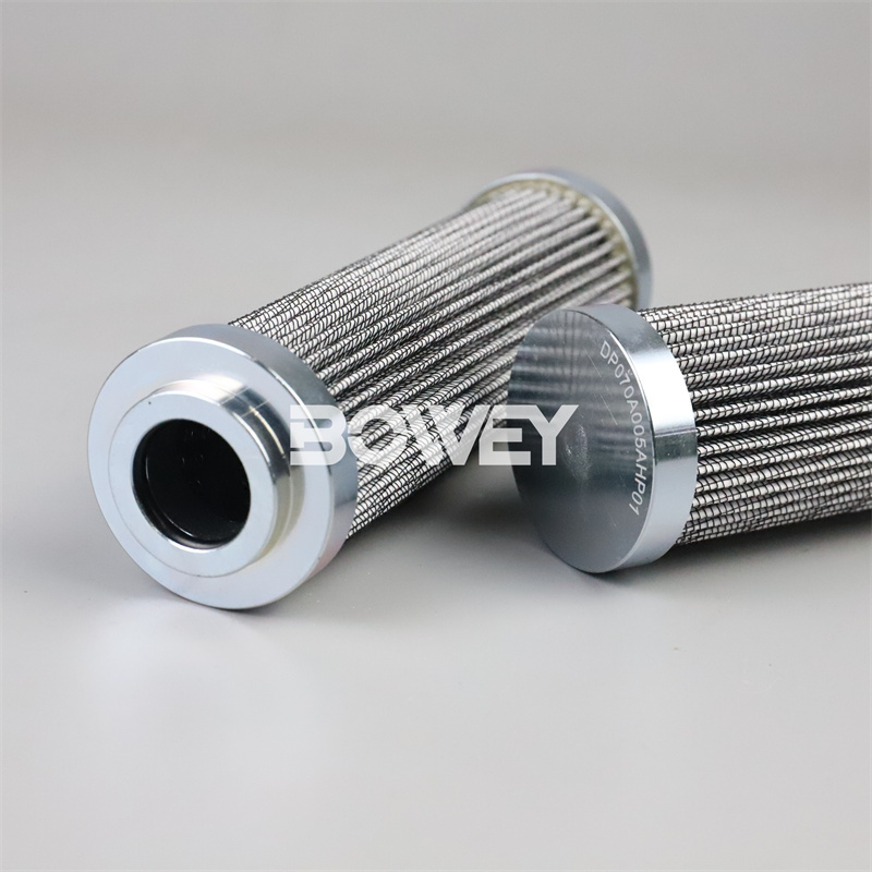 DP070A005AHP01 Bowey replaces MP Filtri hydraulic high-pressure oil filter element