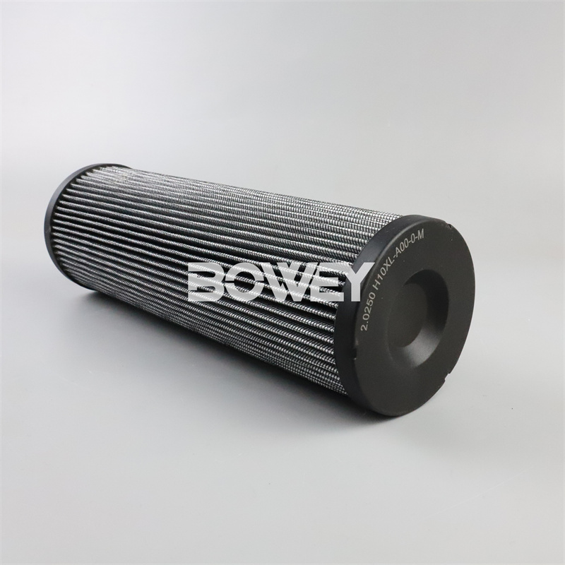 2.0250 H10XL-A00-0-M Bowey replaces Rexroth hydraulic oil filter element