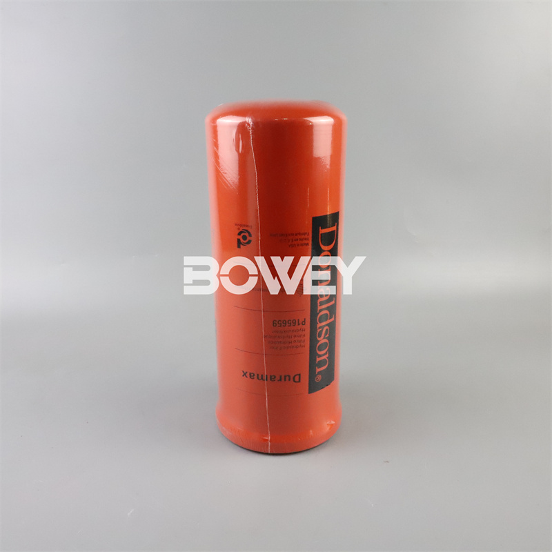 P165659 Bowey replaces Donaldson hydraulic spin-on filter element