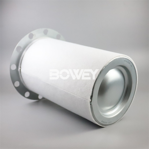 6.3571 Bowey replaces Kaeser air compressor oil and gas separation filter element