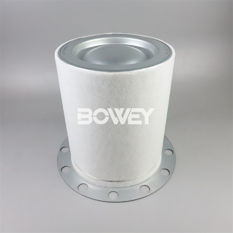 6.3569 Bowey replaces Kaeser air compressor oil and gas separation filter element