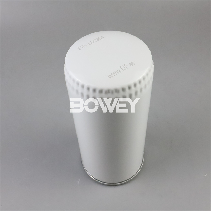 1625752500 Bowey replaces Atlas Copco air compressor oil filter element