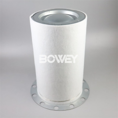 6.3571 Bowey replaces Kaeser air compressor oil and gas separation filter element