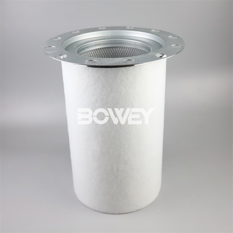 6.3571 Bowey replaces Kaeser air compressor oil and gas separation filter element