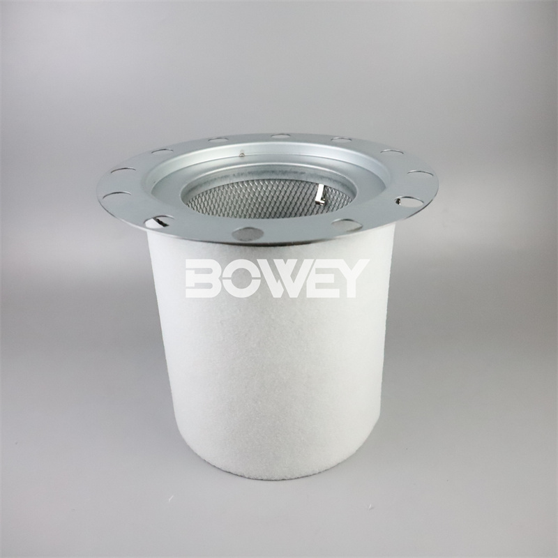 6.3569 Bowey replaces Kaeser air compressor oil and gas separation filter element